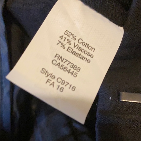 J Crew Black Full-length Stretch Pants - Picture 5 of 5